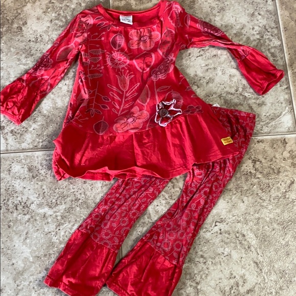 Keedo size small top and leggings - Picture 1 of 3